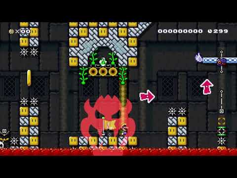 *Ruined castle*#TeamPlatform™ by LozoMaker* 🍄 Super Mario Maker 2 ✹Switch✹ #bdg