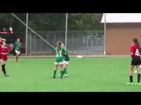 Mathilda gör 2-2 för Reymersholms IK F04 mot Årsta FF [28/8 2016]