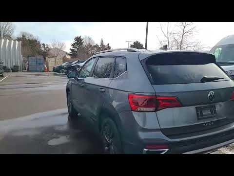 2024 Volkswagen Taos Comfortline FWD in Gray for sale at Finch Chrysler Dodge Jeep Ram Ltd in London, ON