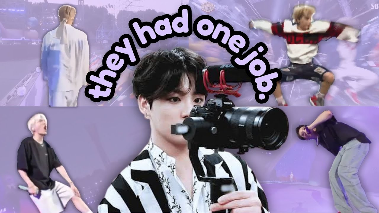 every time camerawork RUINED a bts performance