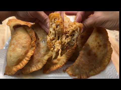 Authentic Puerto Rican Chicken Empanadillas (Pastelillos) Recipe | Mari's Cooking