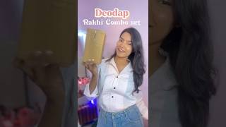 Deodap Combo Rakhi set from amazon💞🤗#rakhi#rakshabandhan #viral #amazonfinds #silverrakhi#trending