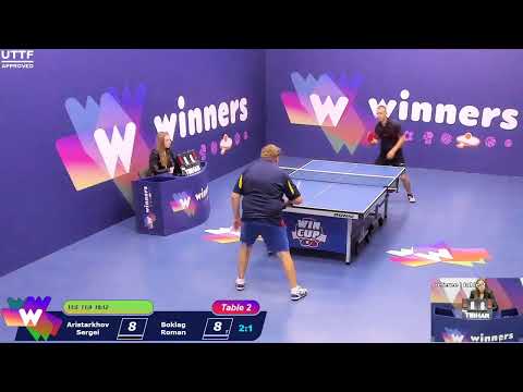 WINners CUP table 2  14.09 Aristarkhov Sergei - Boklag Roman  22:00