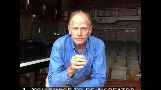 LT Take-Away 1: YOU CHOSE TO BE A CREATOR, DON&#39;T COMPLAIN