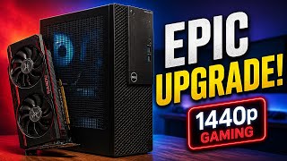 Dell 3070MT & RX 6700 XT 1440p Linux Gaming Upgrade!