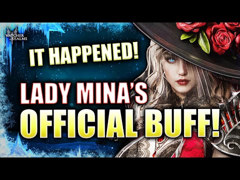 OFFICIAL BUFF BREAKDOWN Lady Mina NEW KIT - Complete Review! THEY LISTENED! ⁂ Watcher of Realms