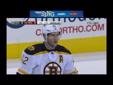 Boston Bruins vs Washington Capitals Final Minutes NHL 12/07/2016