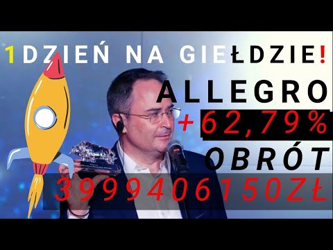 KOSMICZNY DEBIUT ALLEGRO NA GPW!