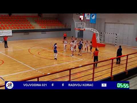 1ZLS 12 Vojvodina 021 - Radivoj Korac 67:72 2020/2021