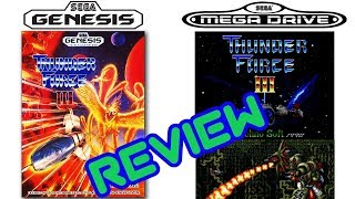 ** Thunder Force 3 ** Genesis/Mega Drive - Review - Gameplay