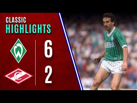 Werder Bremen - Spartak Moskow | Vom 1:4 zum 6:2 – das Bremer Wunder | UEFA Cup 87/88