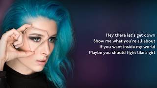 DIAMANTE - Fight Like A Girl (F.L.A.G) [Lyrics video]