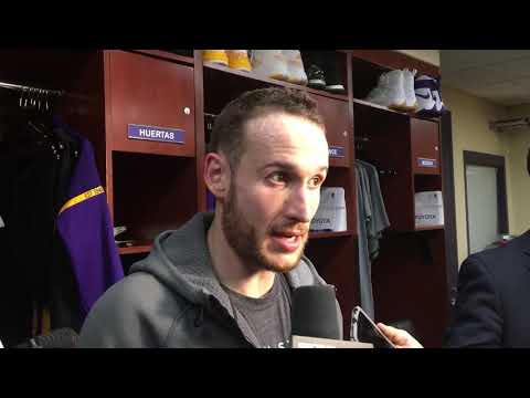 Marcelo Huertas discusses Lakers' loss to the Jazz