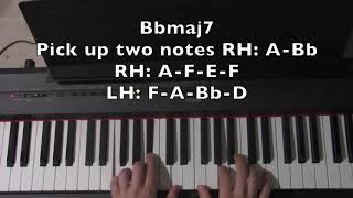 F.T.B.  Robert Glasper Piano Chords &amp; Tutorial