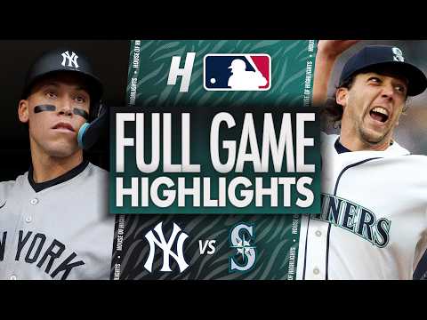 시애틀 VS 뉴욕양키스 0:5 MLB 스포츠하이라이트