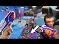 HIDE AND SEEK NERF WAR AT TRAMPOLINE PARK! (Find them...SHOOT them!) HIDE AND SEEK NERF WAR AT TRAMPOLINE PARK! (Find them...SHOOT them!)