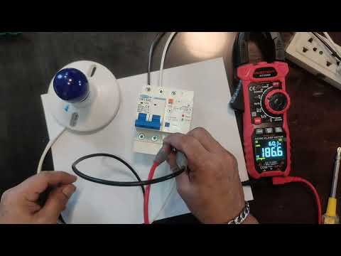 TOMZN Residual current circuit breaker with surge protector RCBO MCB with Lightning protection SPD
