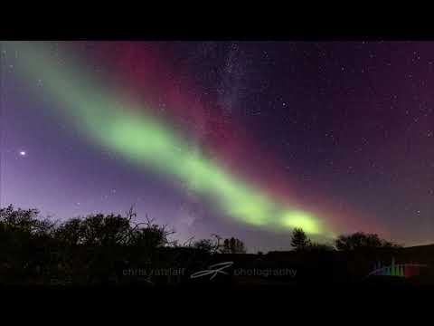 [Canadian] Thanksgiving Aurora 2021 - SAR Arc with some STEVE-like characteristics