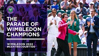 Legendary Wimbledon Champions Return to Centre Court | Wimbledon 2022