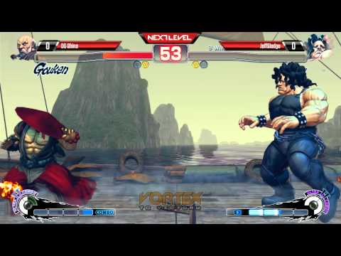 USF4 @ Vortex to Victory - OG Shine (Gouken) vs JeffSledge (Hugo) [720p/60fps]