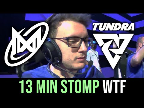 NIGMA vs TUNDRA — 13 min STOMP