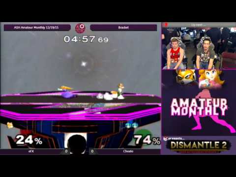 eFX (Fox) vs Cheato (Peach) - ASH Amateur Monthly #2 Melee Bracket