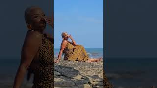 African print photoshoot in Ghana #flyingdressGhana