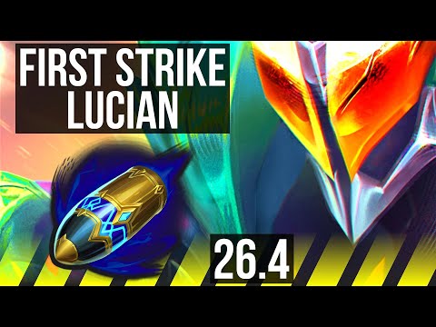 LUCIAN & Nami vs JHIN & Lux (ADC) | First Strike, 60K damage | EUW Challenger | 26.4