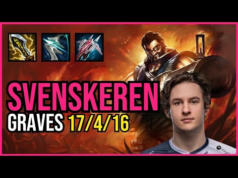 SVENSKEREN - GRAVES vs UDYR Jungle - NA Grandmaster - Patch 11.6
