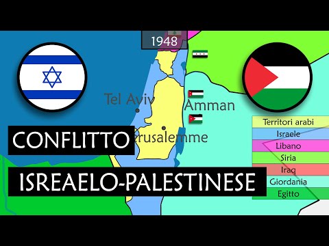 Capire il conflitto israelo-palestinese con una mappa