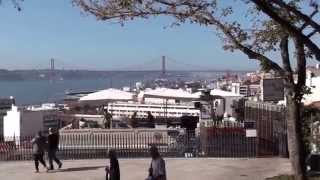 O que ver do miradouro de Santa Catarina em Lisboa