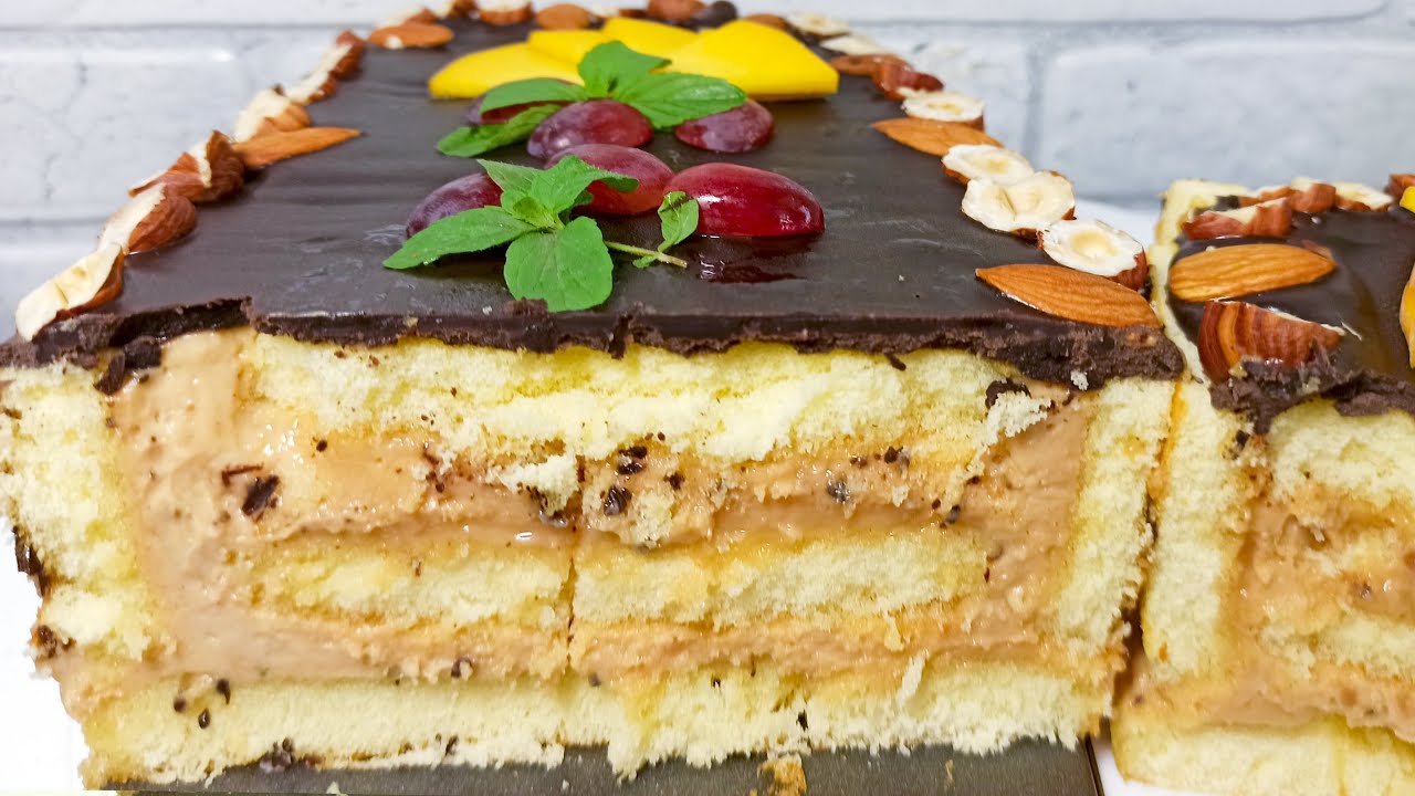 ТОРТ без выпечки и без печенья - по вкусу как из кондитерской! Когда просто хочется чего-то к чаю!