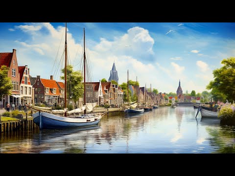 Spakenburg ist ein fantastisches niederländisches Dorf 🇳🇱 Niederlande 4K