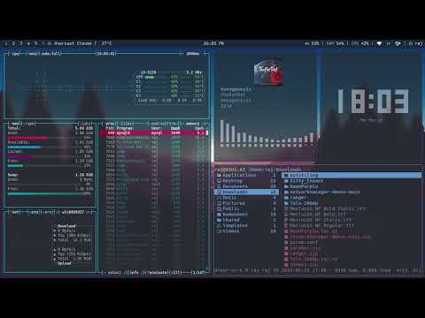 i3wm + polybar + rofi 🔥|| My First Linux Rice || 2024