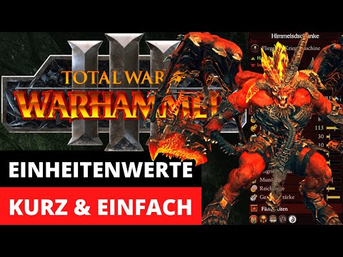 Unit values ​​explained briefly and simply | Total War: Warhammer 3 Immortal Empires Guide | Tuto...
