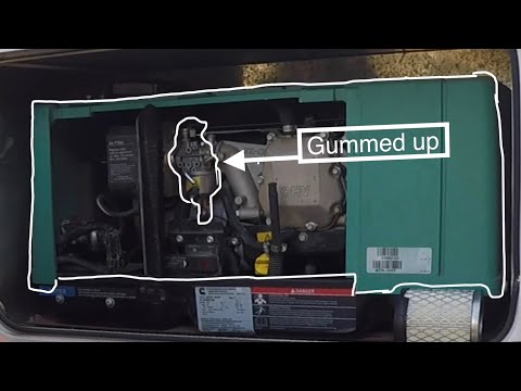 Cummins Onan 4000 Generator carburetor replacement