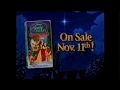 Disney S Beauty And The Beast The Enchanted Christmas VHS Release Ad 1 1997 Windowboxed