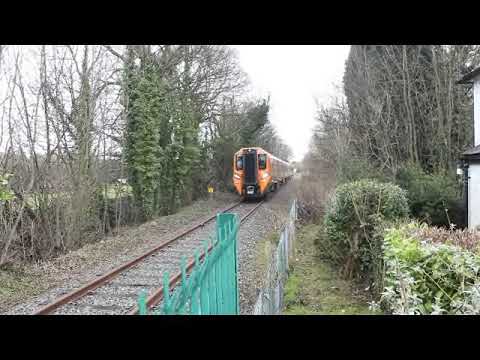 Train Spotting around Telford 196s and 66