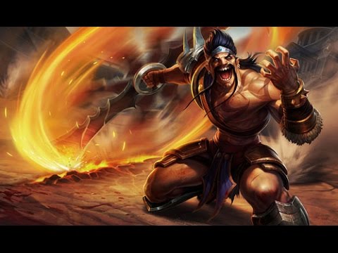 Doublelift - Draven & Alistar vs Caitlyn & Leona - Bot (Challenger)