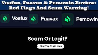 Pemowin, Voafux & Fuavax Scam or Legit Review