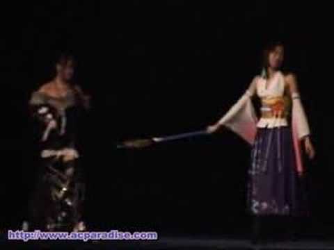 AX New York 2002 - #40 Yuna Lulu Final Fantasy X