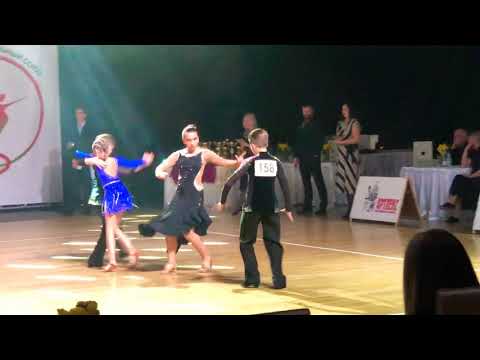 Подчашенко - Барановская Gomel Open 2019 Junior 1 Open LA Pasodoble