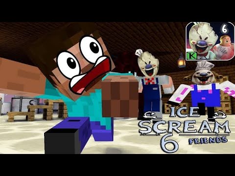 Ice scream 6| Minecraft animation| #gaming