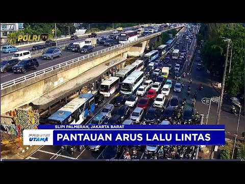NTMC POLRI - PANTAUAN ARUS LALU LINTAS SORE 23/09/25