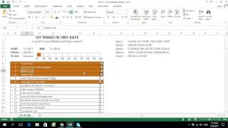HOW TO KEEP YOUR NEW YEARS RESOLUTIONS WITH EXCEL TOOL
