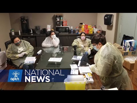 First Nation fly-in communities in Manitoba get COVID-19 rapid testing | APTN News