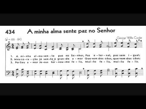 Hinário 5 CCB - Hino 434 - A minha alma sente paz no senhor - Strings - Teclado Yamaha PSR S670