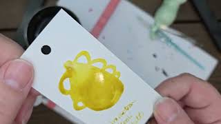 Fulmination Neroli Scented Ink Review Otto Hutt Fountain Pen Ink