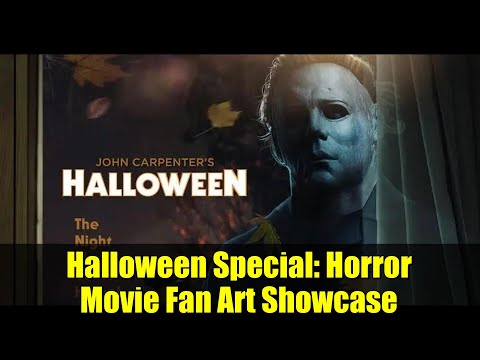 Halloween Special: Horror Movie Fan Art Showcase