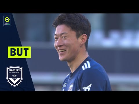 But Ui Jo HWANG (39' - GdB) FC GIRONDINS DE BORDEAUX - RC STRASBOURG ALSACE (4-3) 21/22